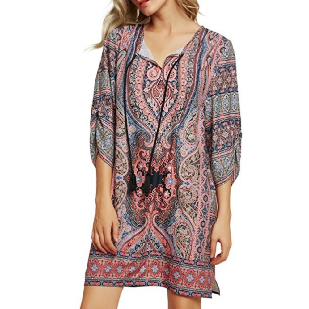 🌴XL BOHO TUNIC🌴 - Picture 2 of 3